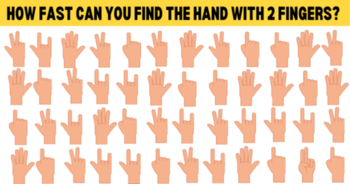 test-how-fast-can-you-find-the-hand-with-2-fingers