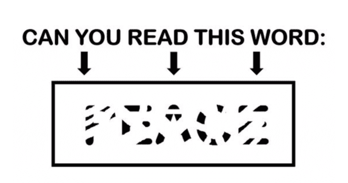 Only People With A High IQ Will Be Able To Read These Erased Words! Can You?