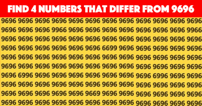 Can You Find The Odd One Out In These Pictures Before The Time Runs Out?
