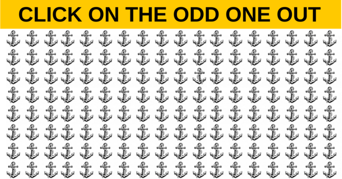 Only 1 In 30 Sharp-Eyed People Can Achieve 100% In This Difficult Odd One Out Test. How About You?