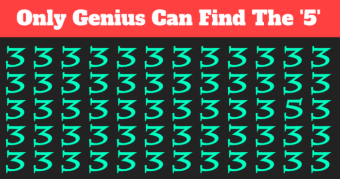 Almost No One Can Beat This Difficult Odd One Out Puzzle. How About You?