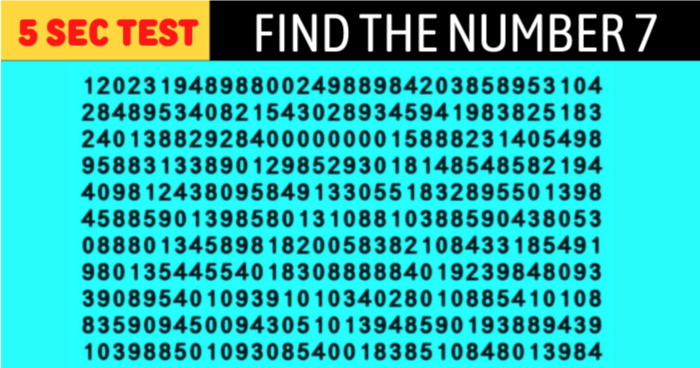 difficult-level-challenge-if-you-find-the-number-7-among-these-numbers-you-have-an-iq-of-140-quiz