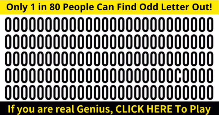 only-1-in-80-people-can-find-the-odd-letter-out-quiz