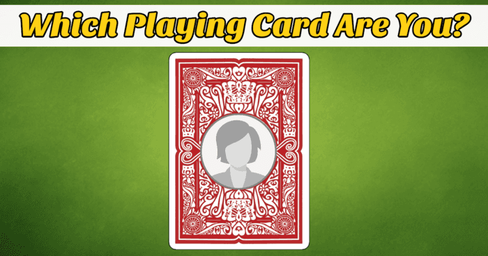 Which Playing Card Are You?