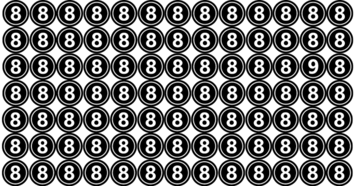 Find The Odd One Out In 4 Seconds.